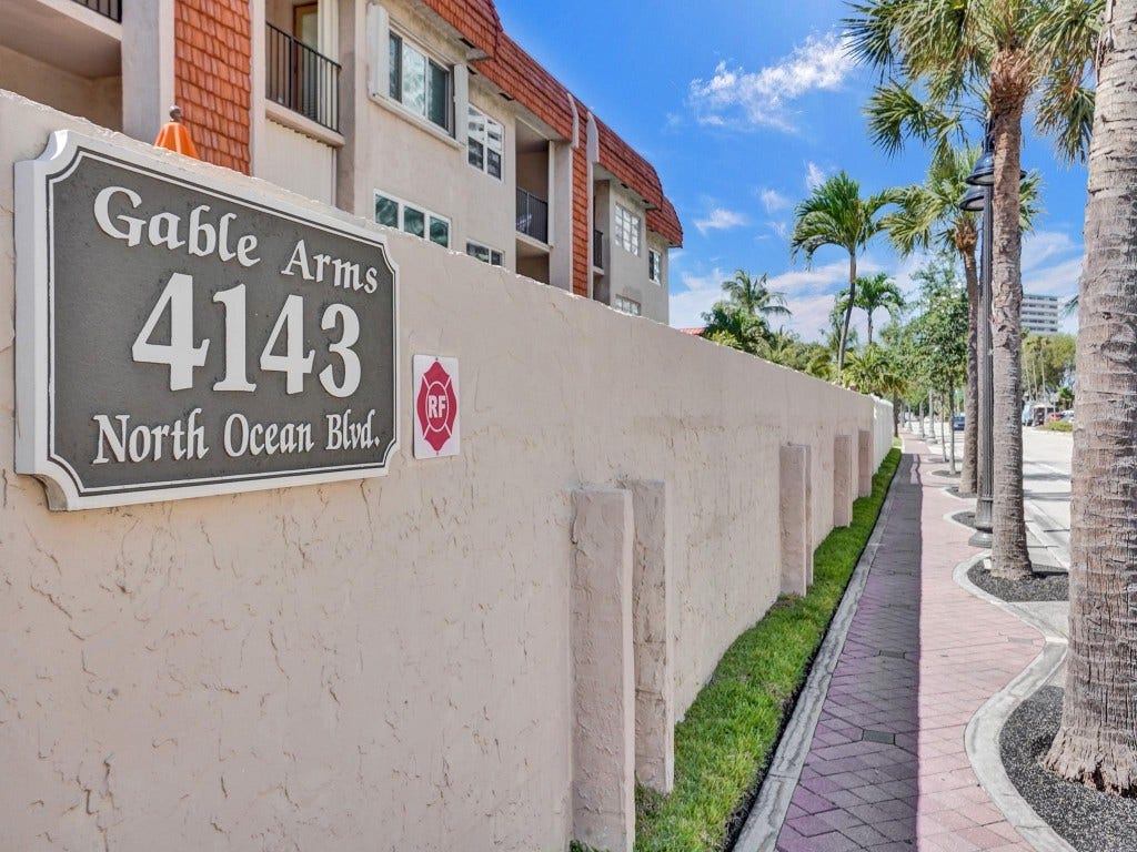4143 N Ocean Boulevard, #110, Fort Lauderdale, FL 33308 4143 N Ocean Boulevard, #110, Fort Lauderdale, FL 33308