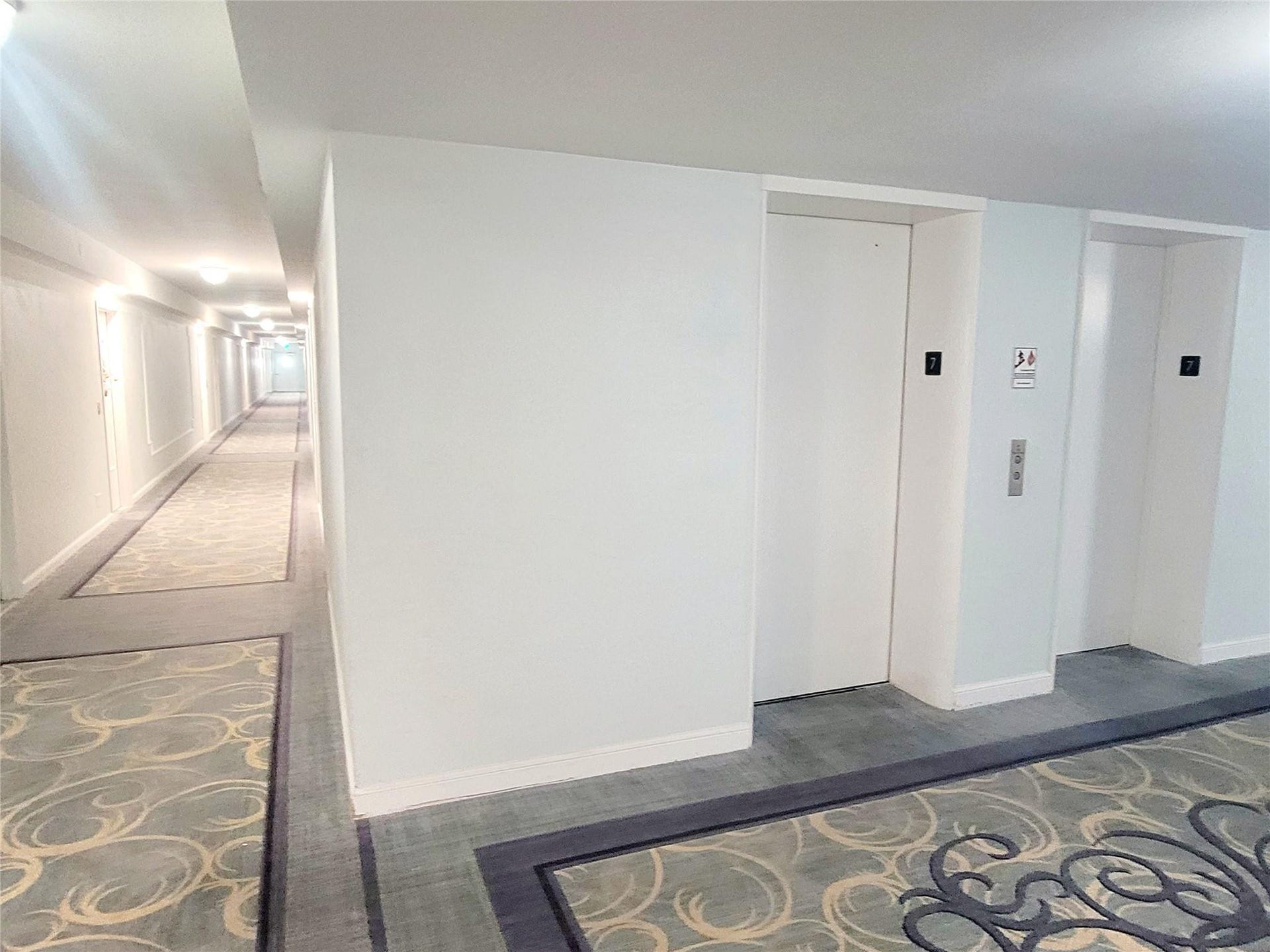 Elevator at 7th floor