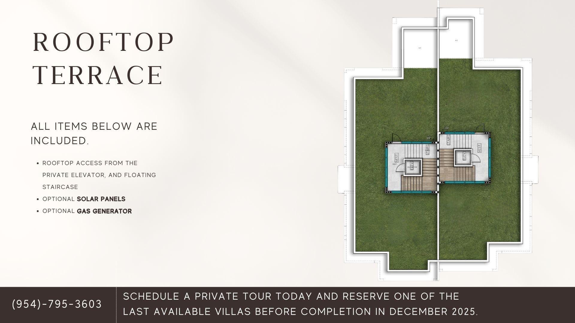 Third-Floor Living  A private rooftop level designed as a personal escape, offering open sky, fresh air, and a rare sense of elevated outdoor living.
