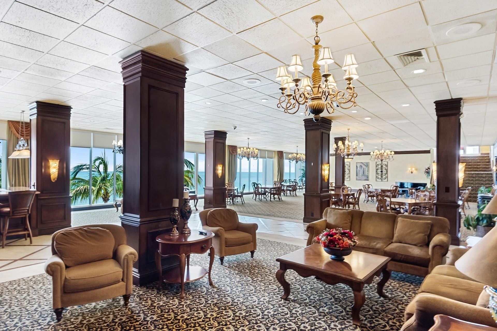 4280 Galt Ocean Drive, #4F, Fort Lauderdale, FL 33308 Community room.