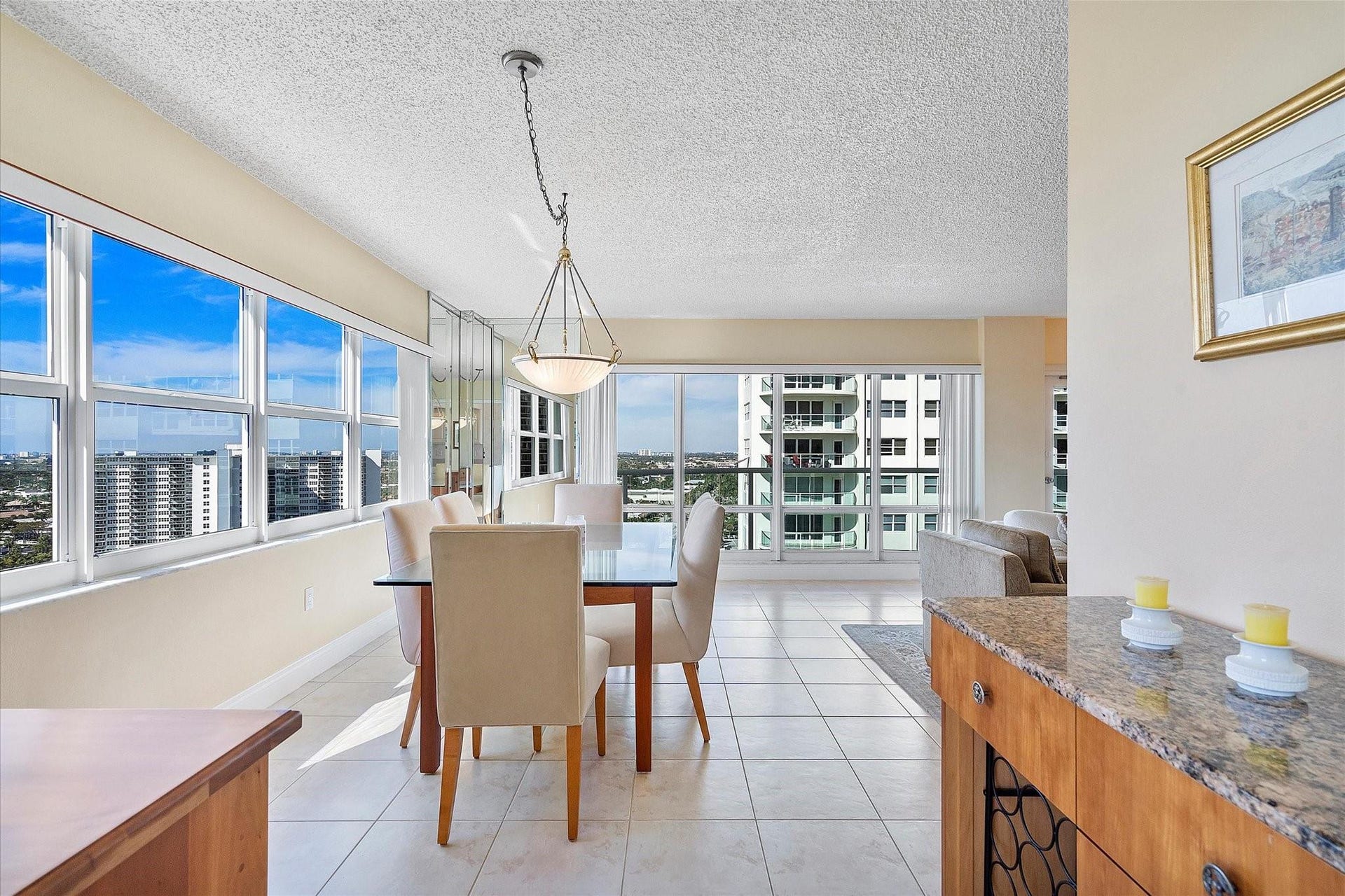 DINNING ROOM WITH GREAT OCEAN VIEWS