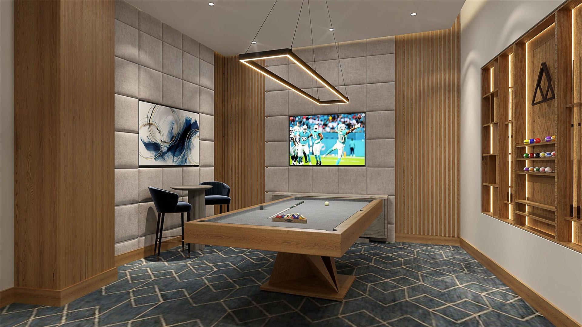 3000 E Oakland Park, #1804, Fort Lauderdale, FL 33306 Billiards room
