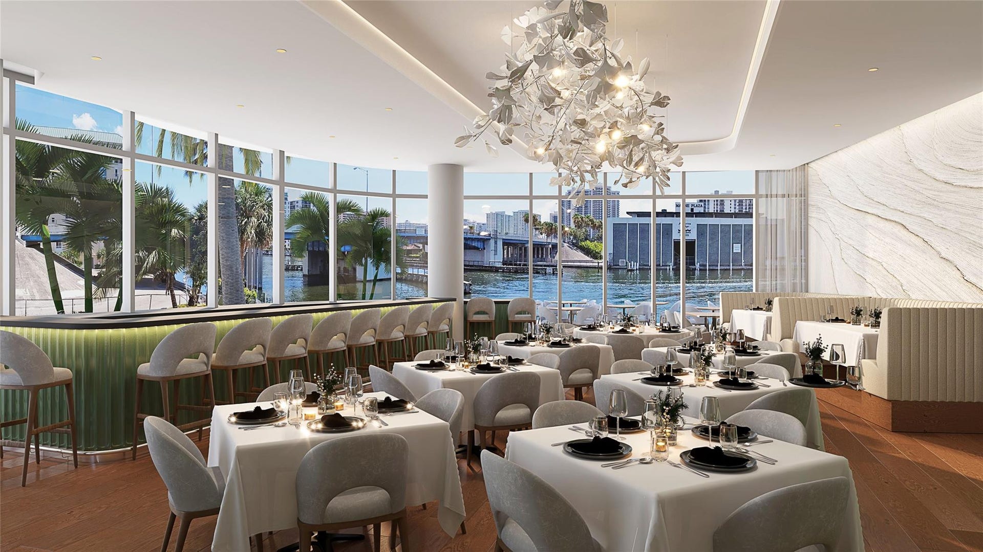 3000 E Oakland Park, #1804, Fort Lauderdale, FL 33306 On-site restaurant