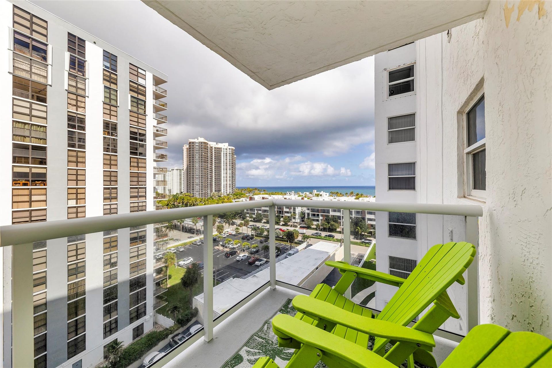 3015 N Ocean Boulevard, #9C, Fort Lauderdale, FL 33308 Full glass balcony to enjoy the Ocean view