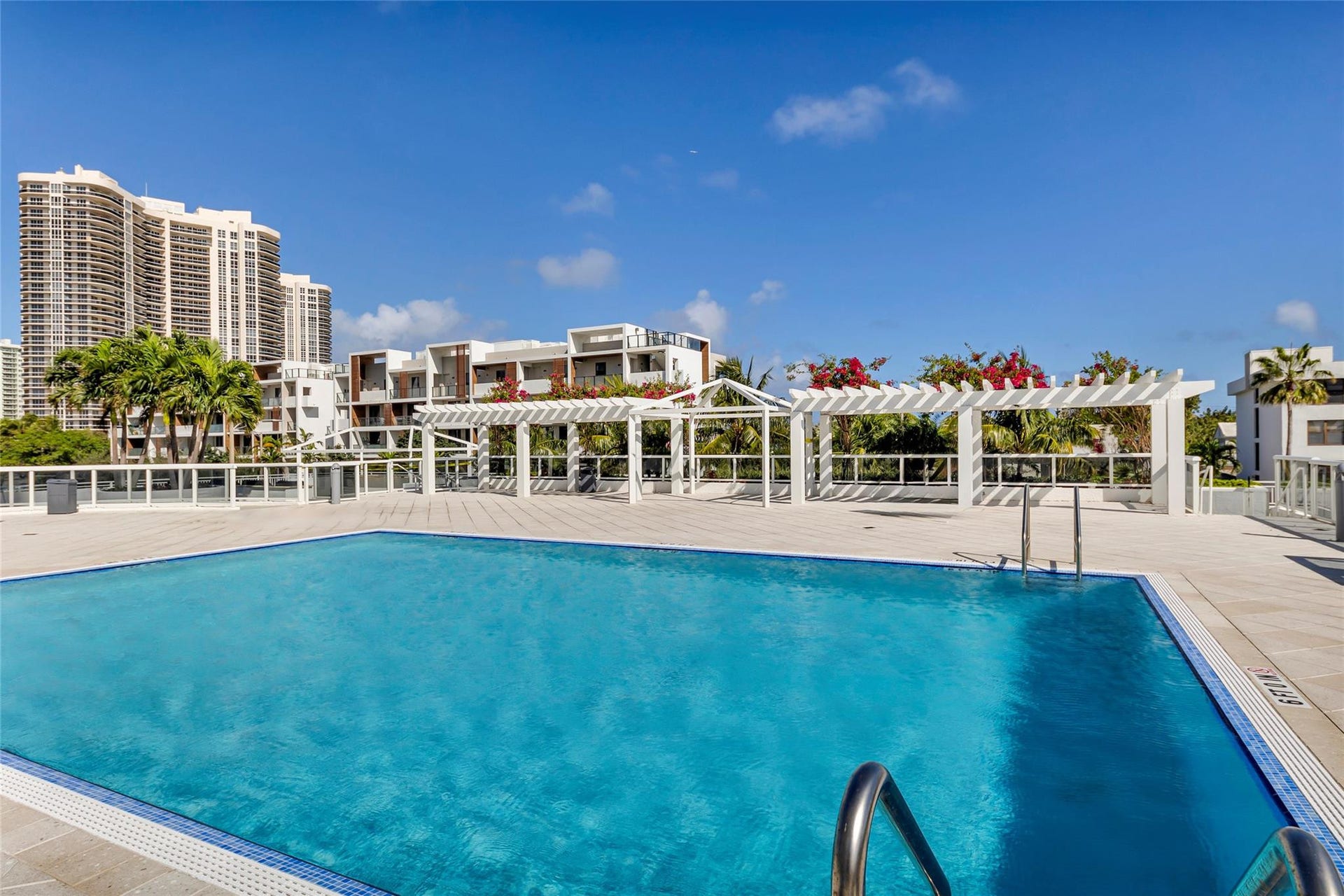3015 N Ocean Boulevard, #9C, Fort Lauderdale, FL 33308 Heated infinity edge saltwater pool. Canopies and pool furniture to be installed soon