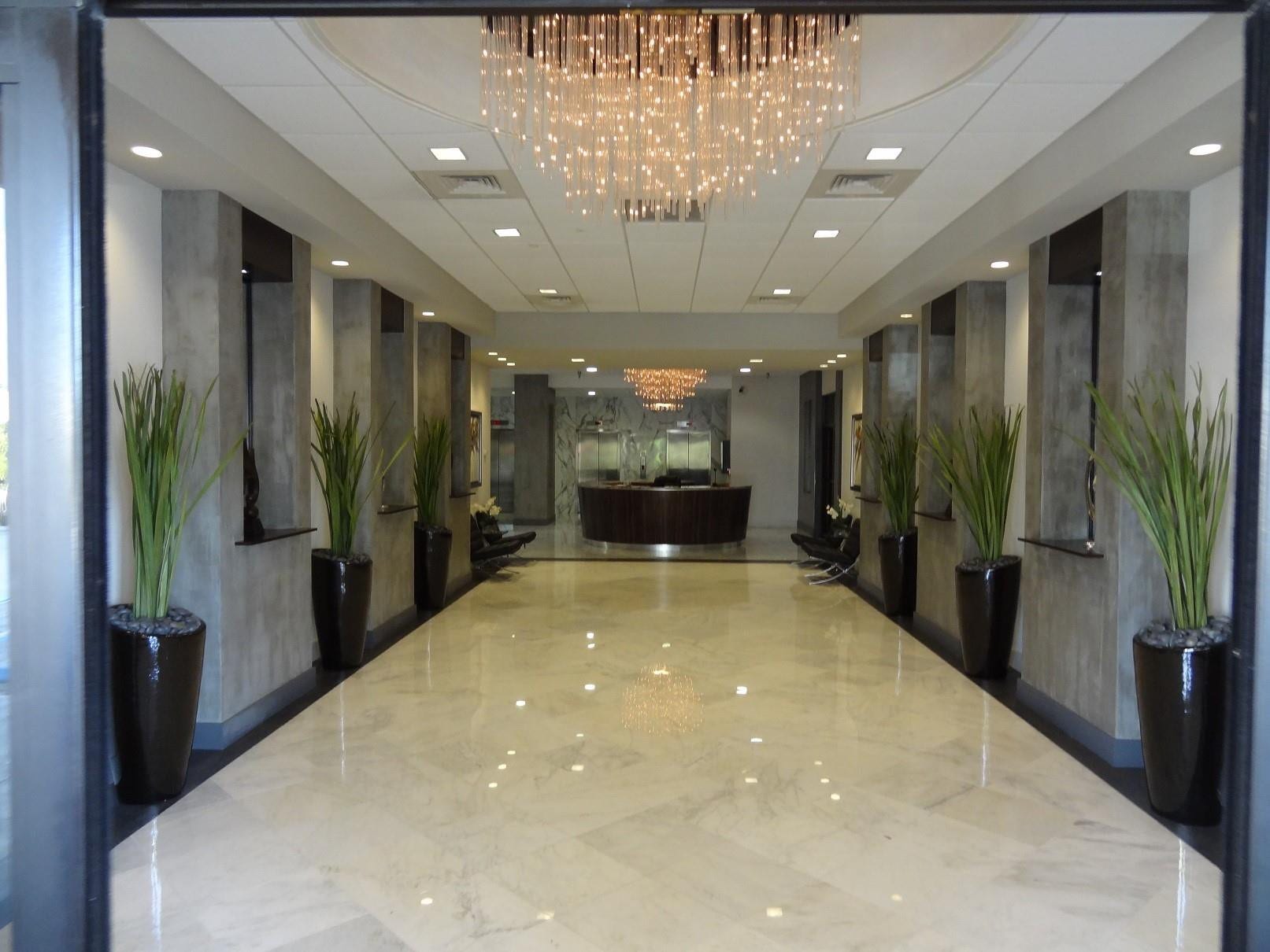 3015 N Ocean Boulevard, #9C, Fort Lauderdale, FL 33308 Elegant Front Lobby