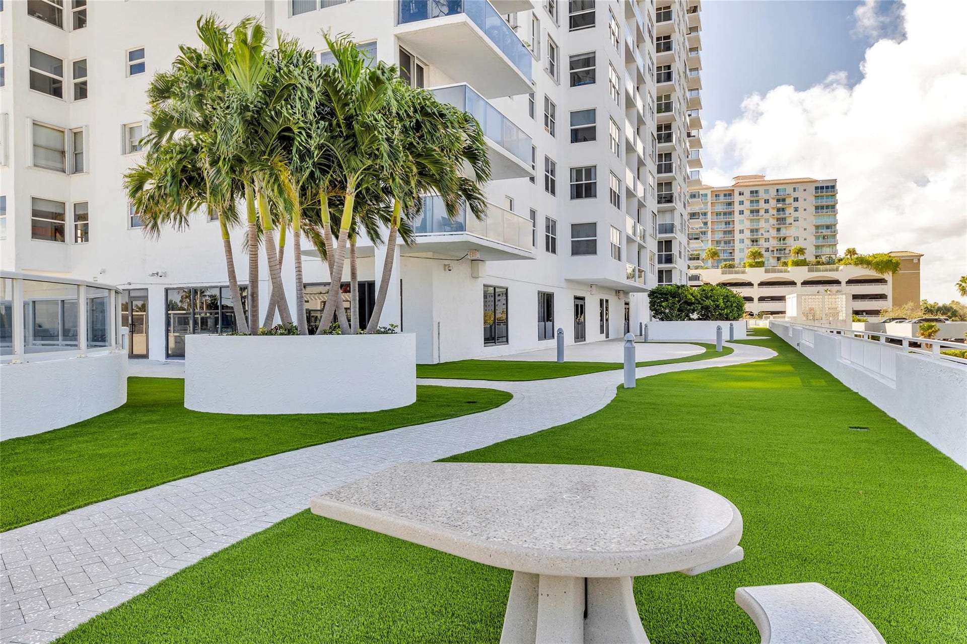 3015 N Ocean Boulevard, #9C, Fort Lauderdale, FL 33308 Beautiful lanscaping around the building.