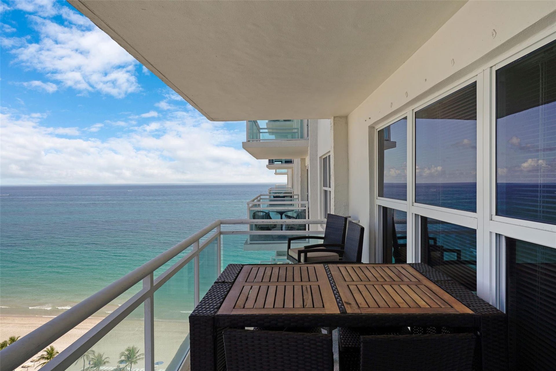 Ocean View from Balcony