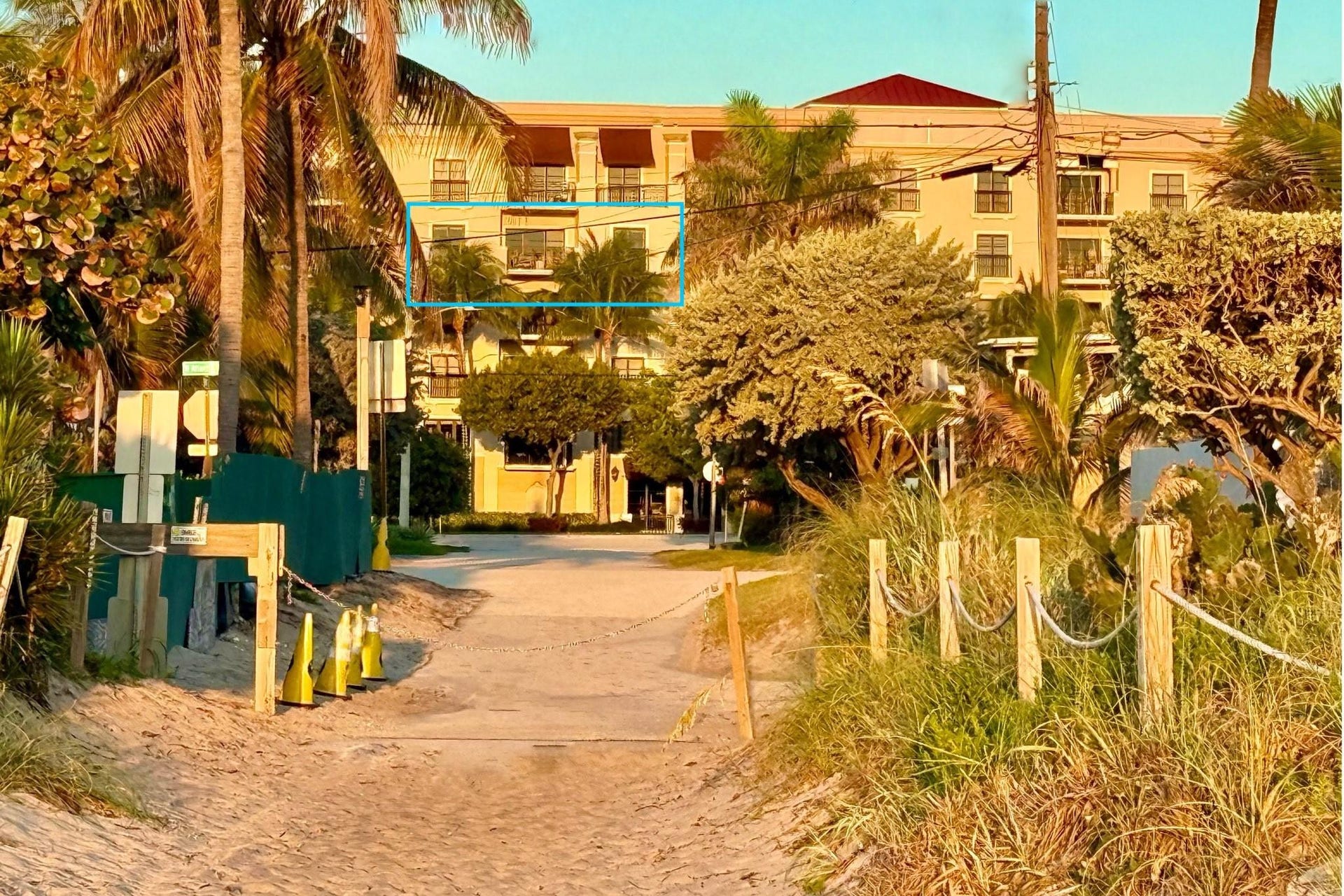2501 N Ocean Boulevard, #652, Fort Lauderdale, FL 33305 View of condo from the beach