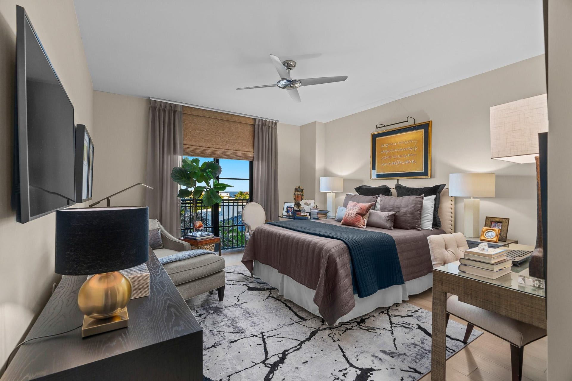 2501 N Ocean Boulevard, #652, Fort Lauderdale, FL 33305 Primary Suite with ocean views