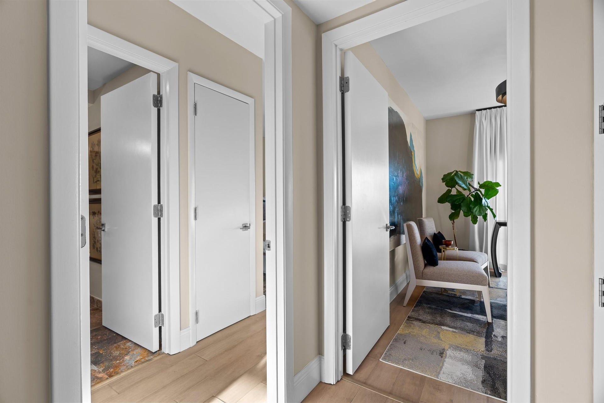 2501 N Ocean Boulevard, #652, Fort Lauderdale, FL 33305 Hall to other two bedroom suites.