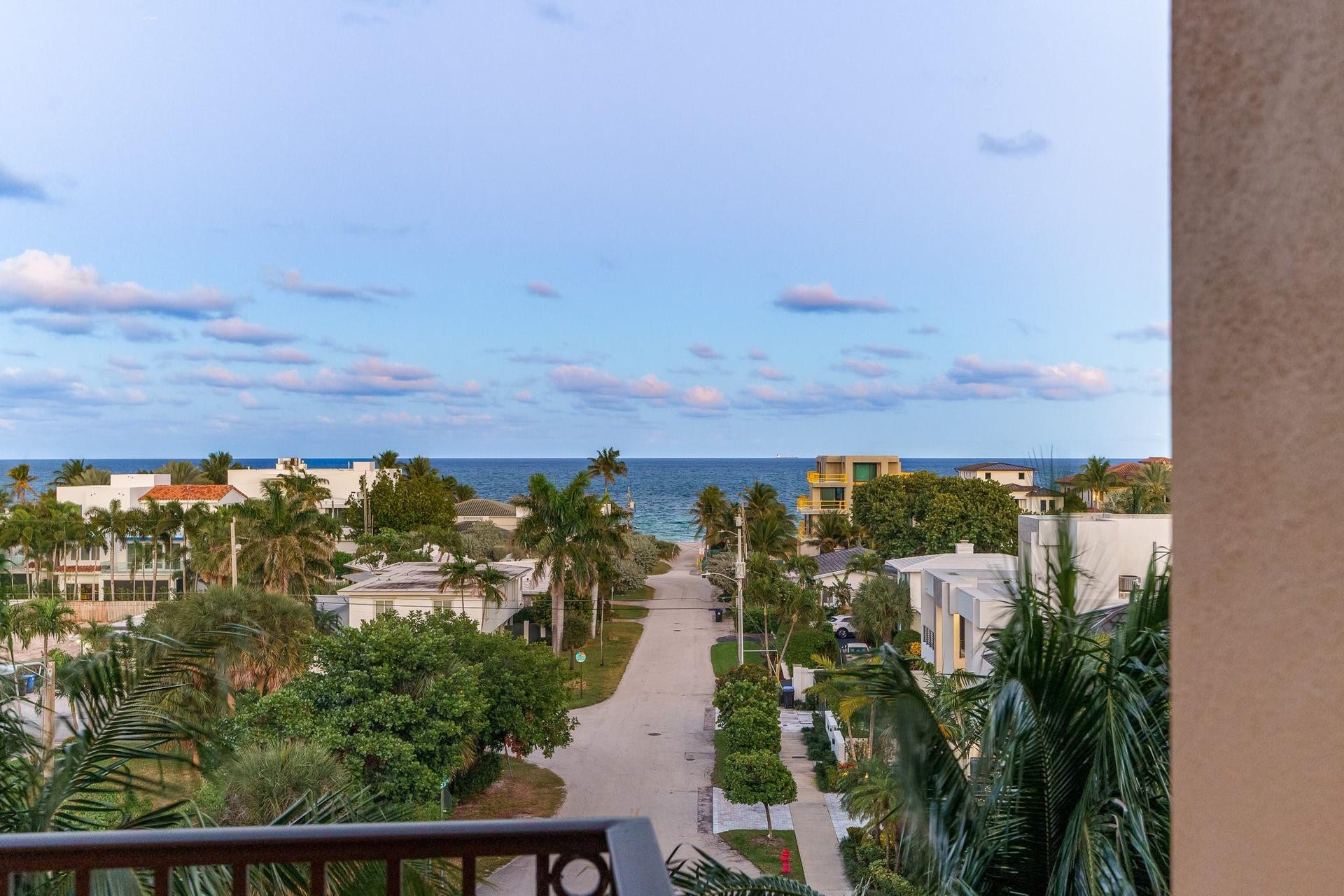 2501 N Ocean Boulevard, #652, Fort Lauderdale, FL 33305 Balcony with breathtaking views