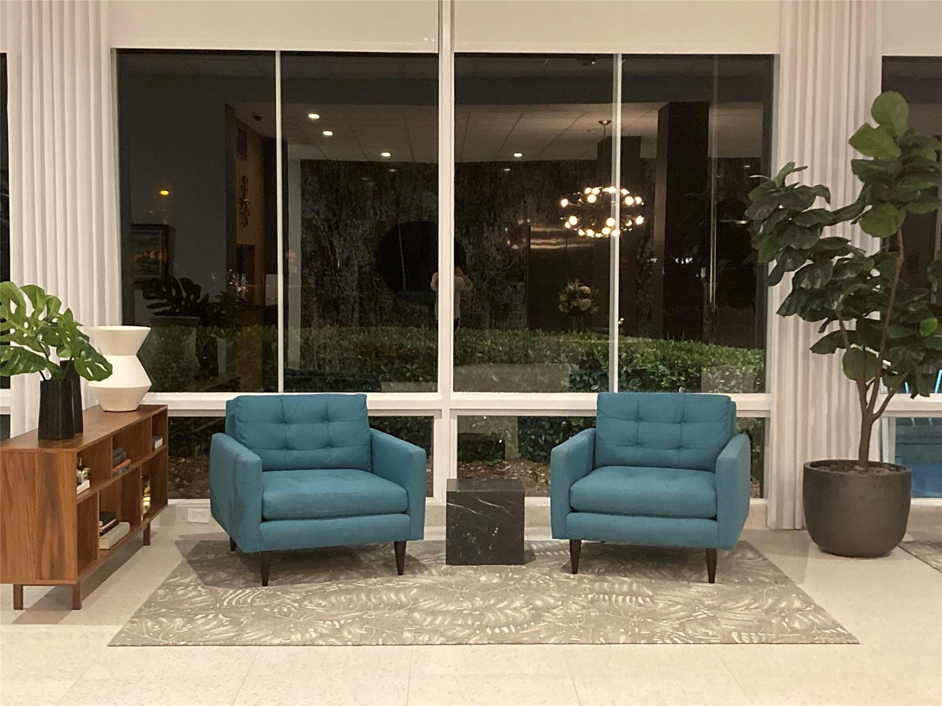 Lobby seating area