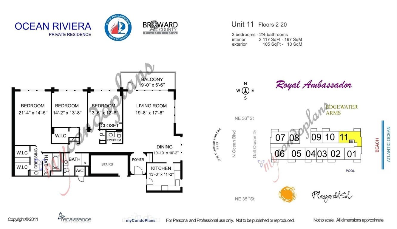 3550 Galt Ocean Drive, #211, Fort Lauderdale, FL 33308