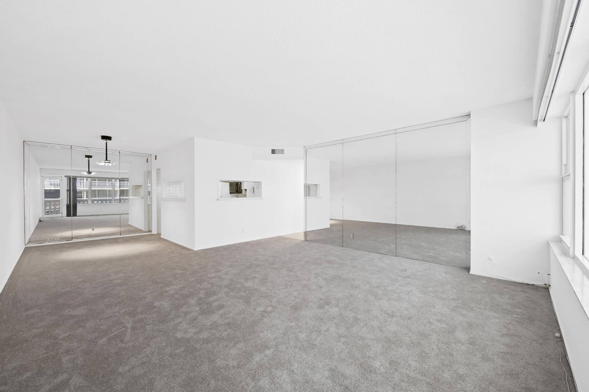 4010 Galt Ocean Drive, #702, Fort Lauderdale, FL 33308 Living room and dining room