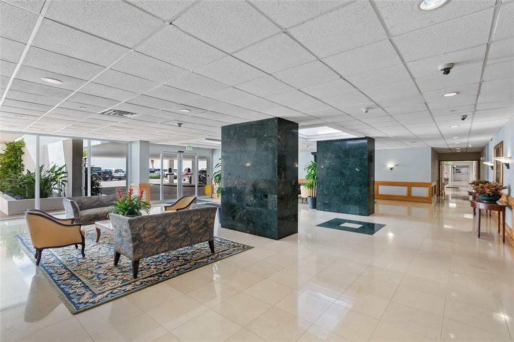 4010 Galt Ocean Drive, #702, Fort Lauderdale, FL 33308 Current lobby - renovation planned