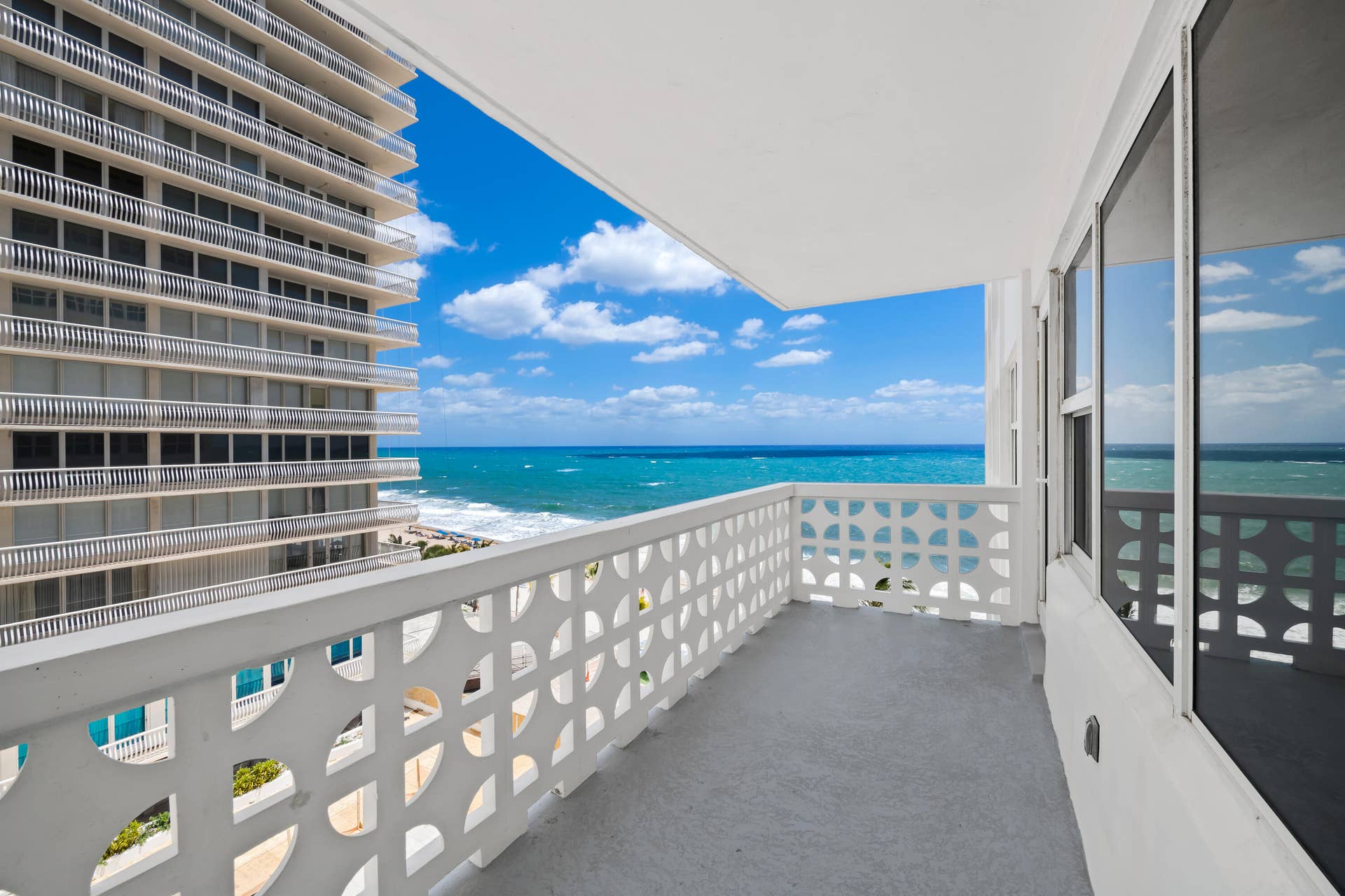 4010 Galt Ocean Drive, #702, Fort Lauderdale, FL 33308 Balcony