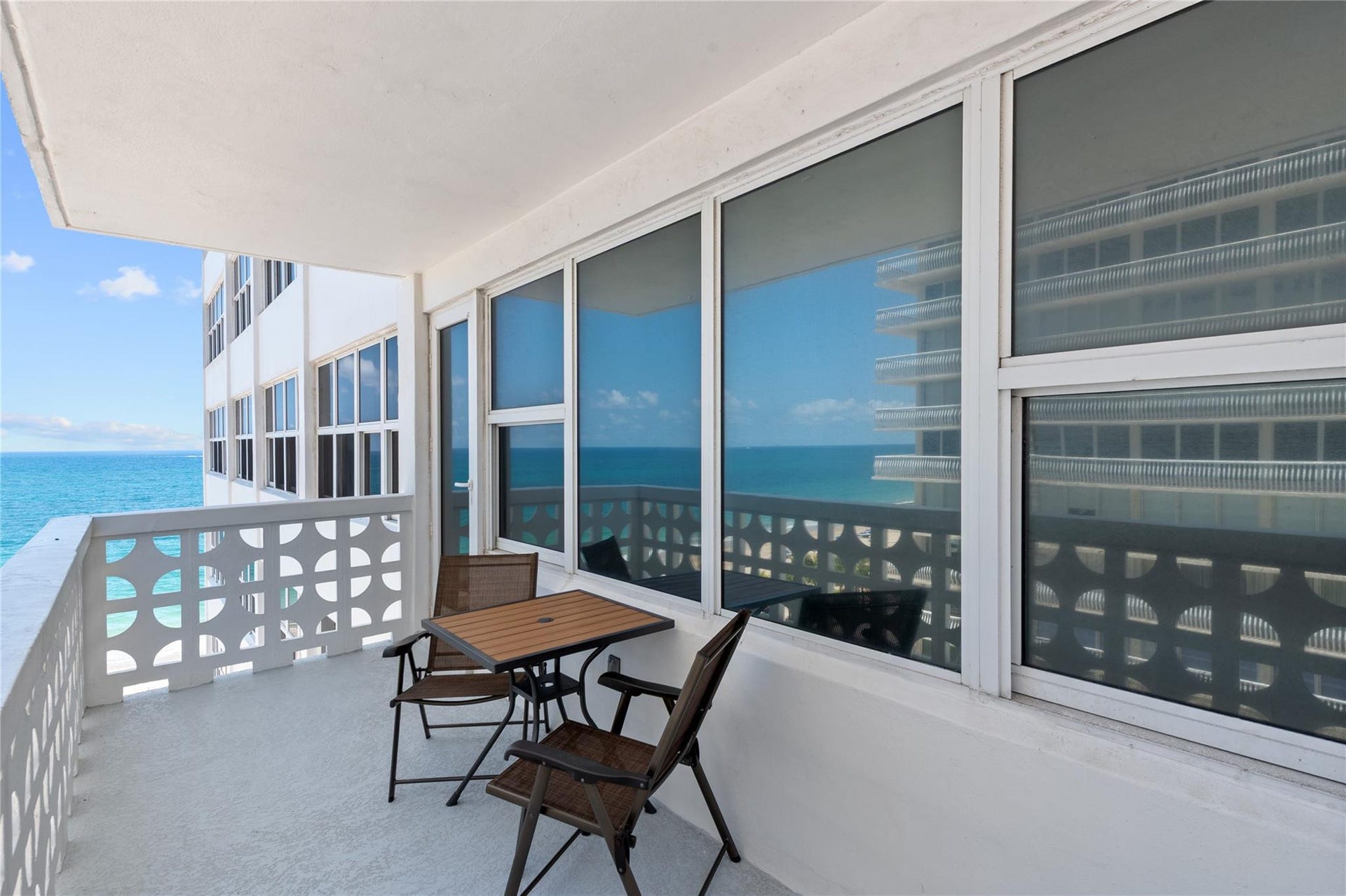 4010 Galt Ocean Drive, #702, Fort Lauderdale, FL 33308 Balcony