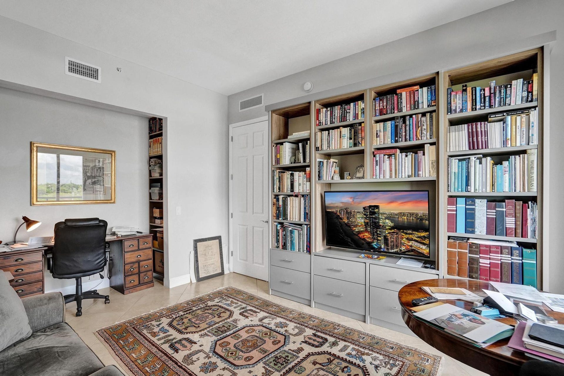 2633 NE 14th Avenue, #400, Wilton Manors, FL 33334 Third bedroom with built ins
