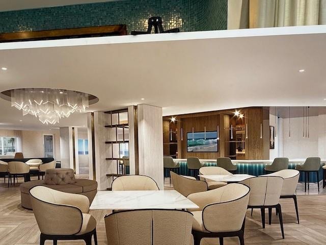 New north lounge.