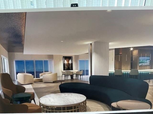 Our new north lounge is an oceanfront corner and has beautiful ocean views.