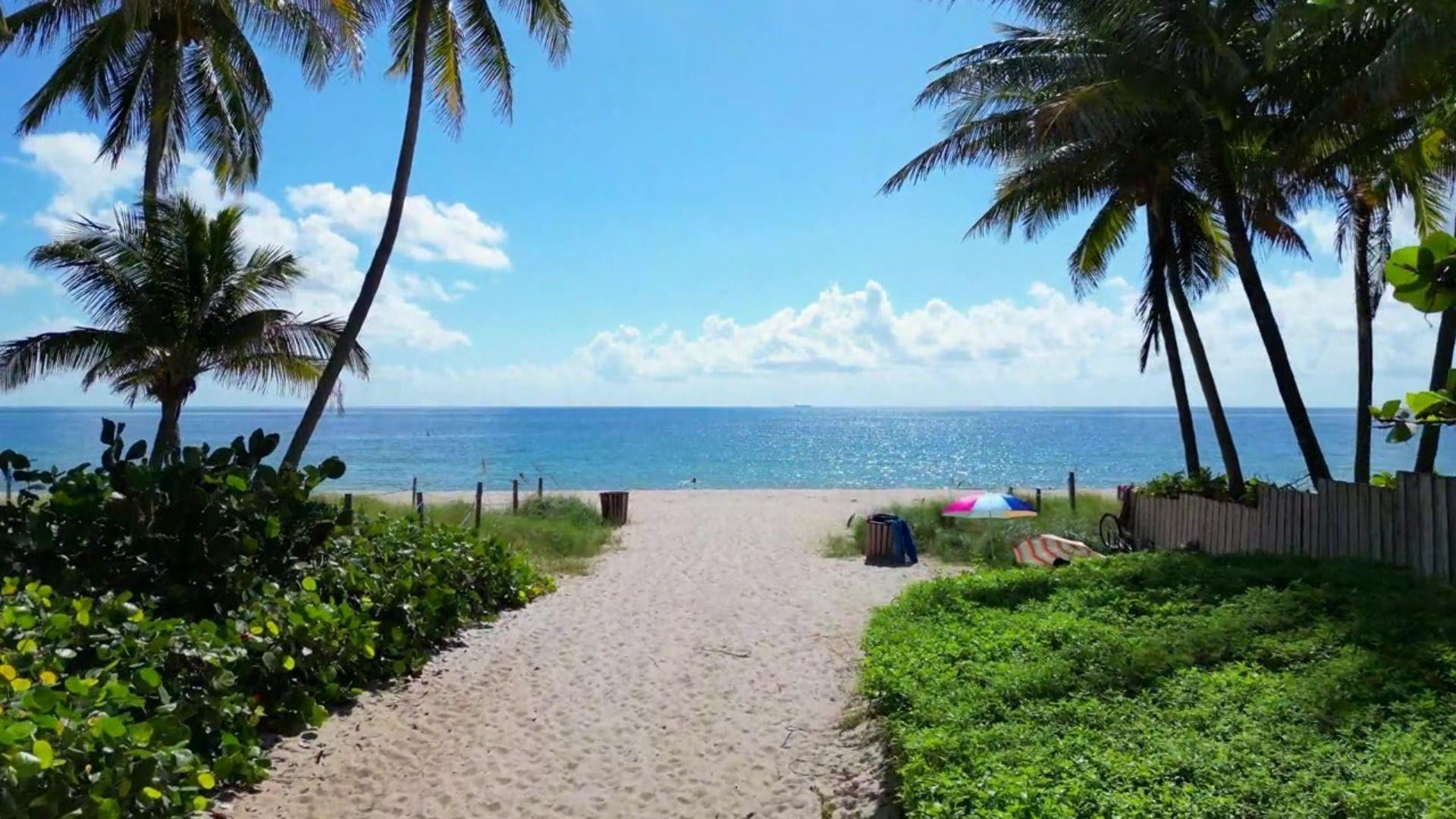 Beach entrance- so peaceful