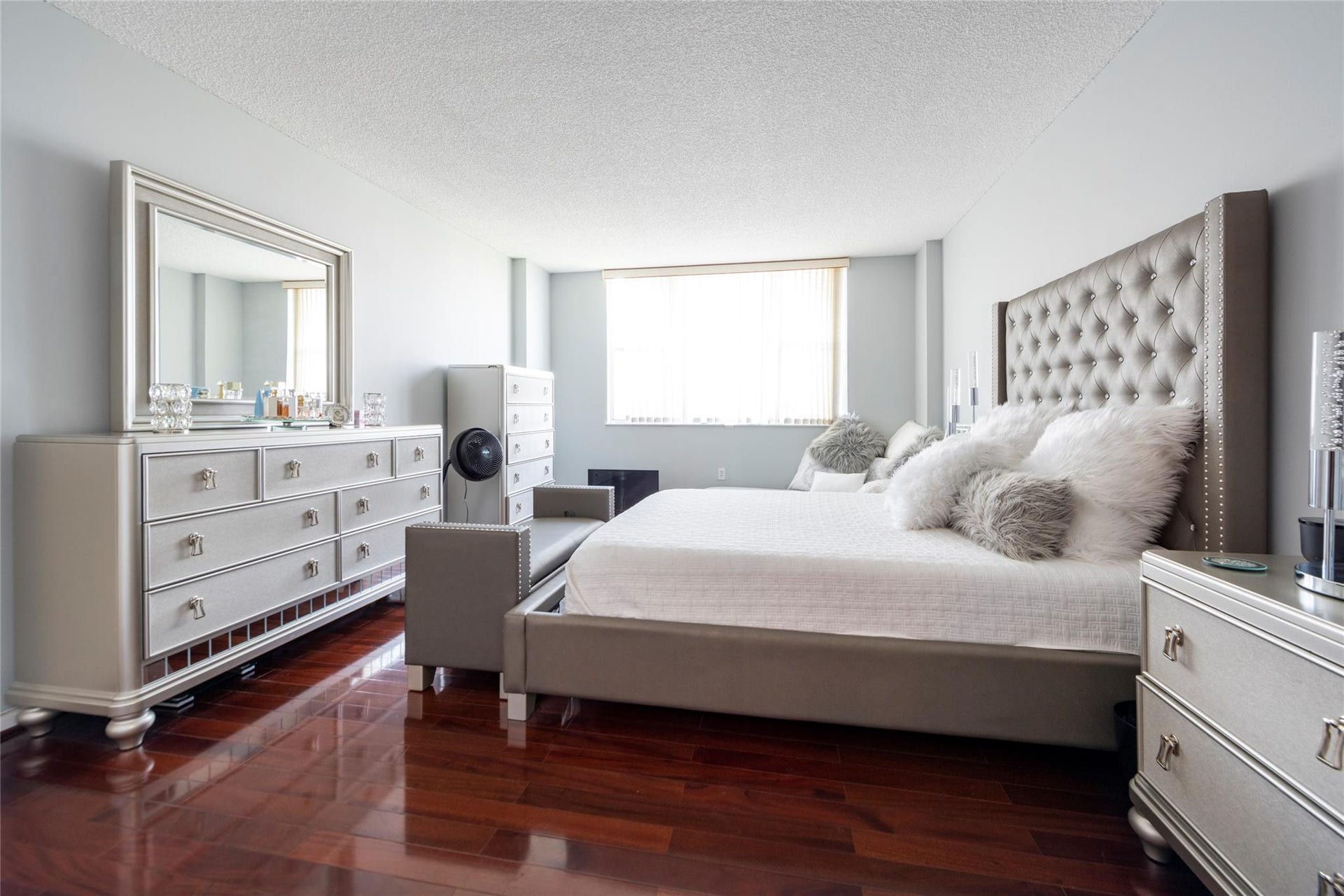 Master Bedroom - Wood Flooring - 3 closets
