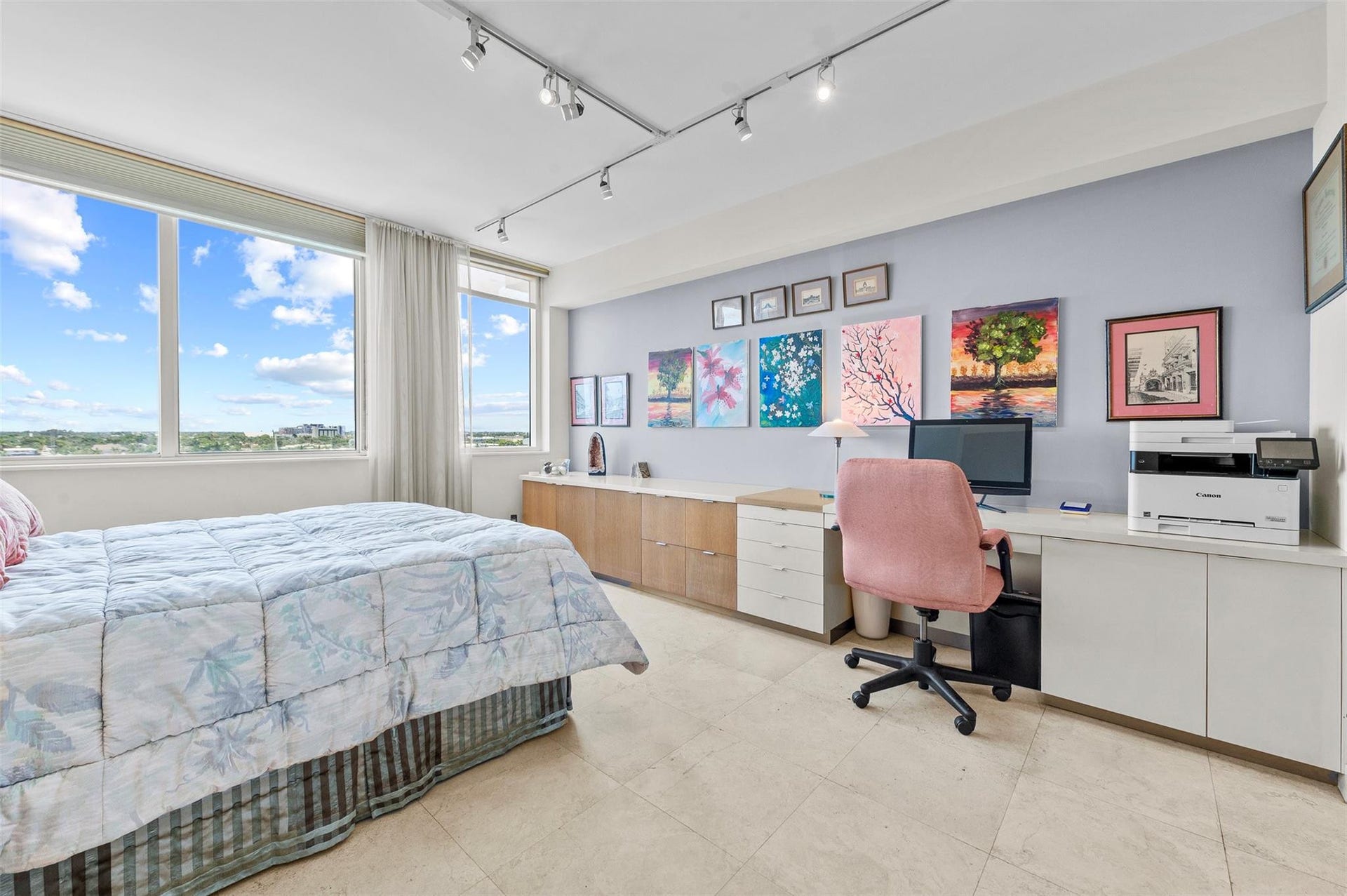 2821 N Ocean Boulevard, #701S, Fort Lauderdale, FL 33308 Beautiful vistas from the spacious primary bedroom