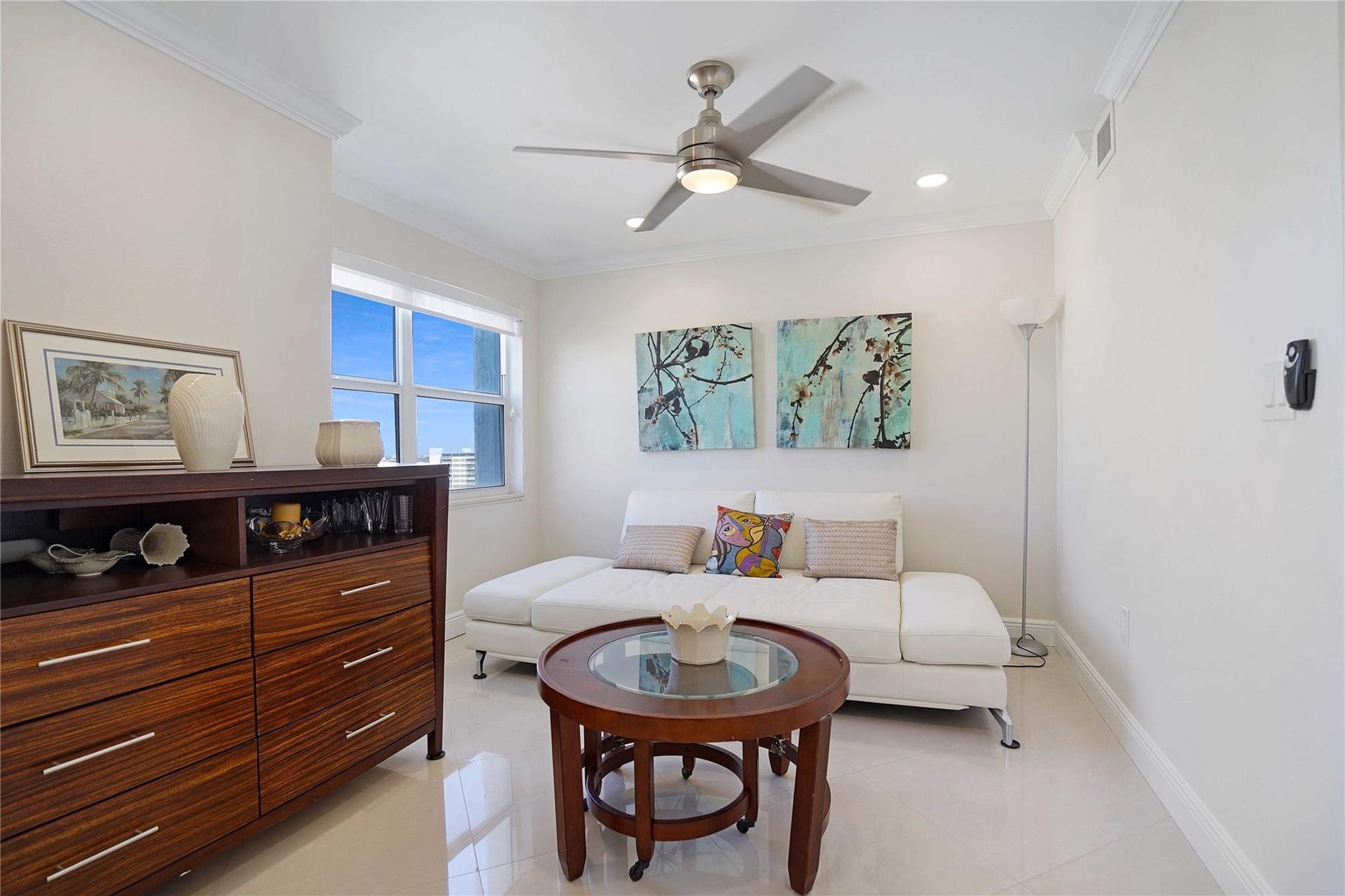 This is the bonus room. This room is perfect for a 3rd bedroom, an office, or whatever you choose.