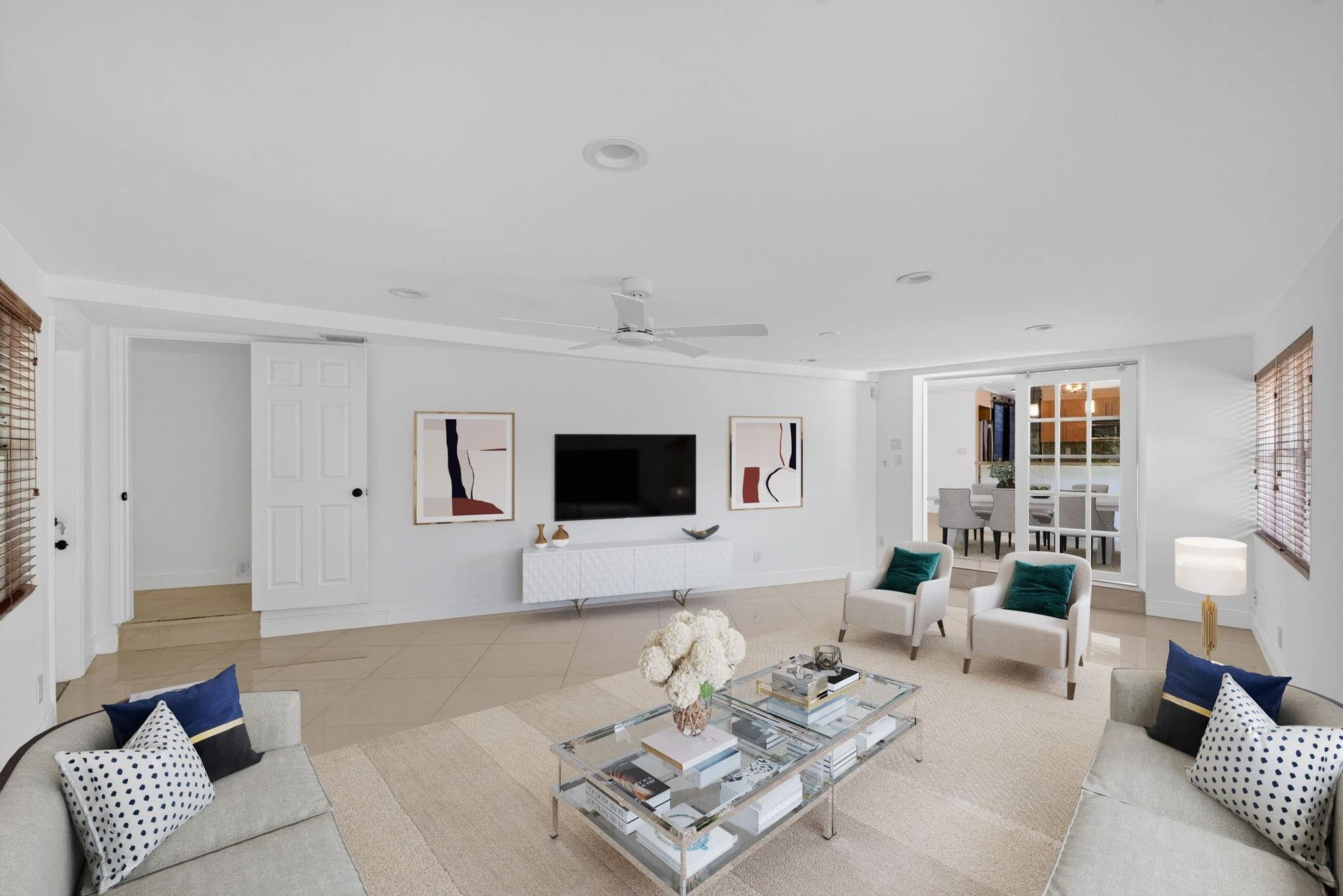 *Virtually Staged Family Room
