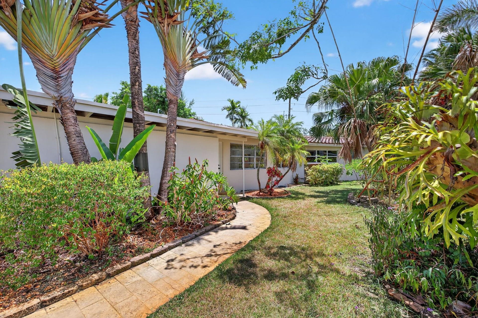 Front entrance to Home