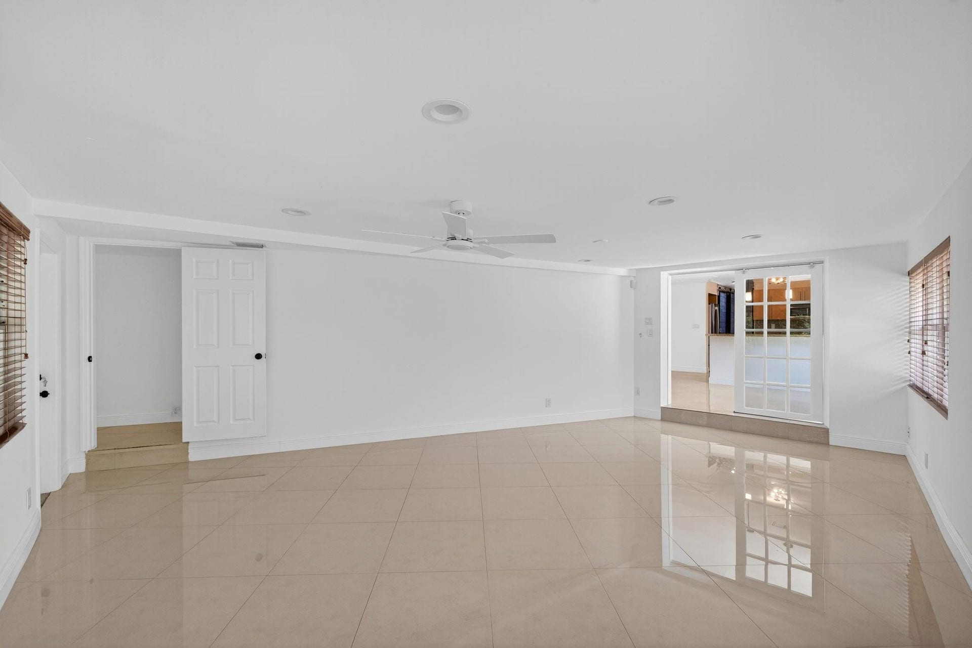 Generous size family Room located off dining area.