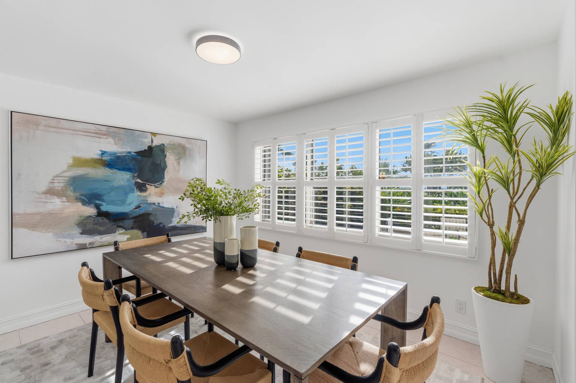 Bright Dining Room