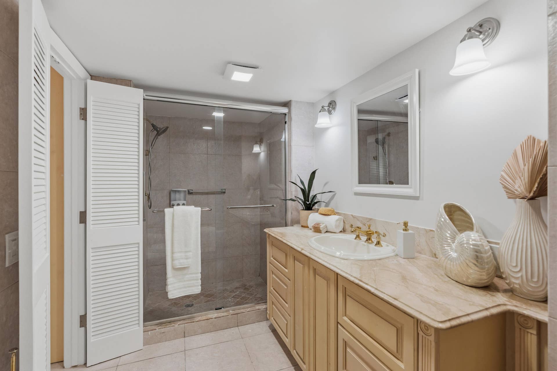 Large Walk-In Shower