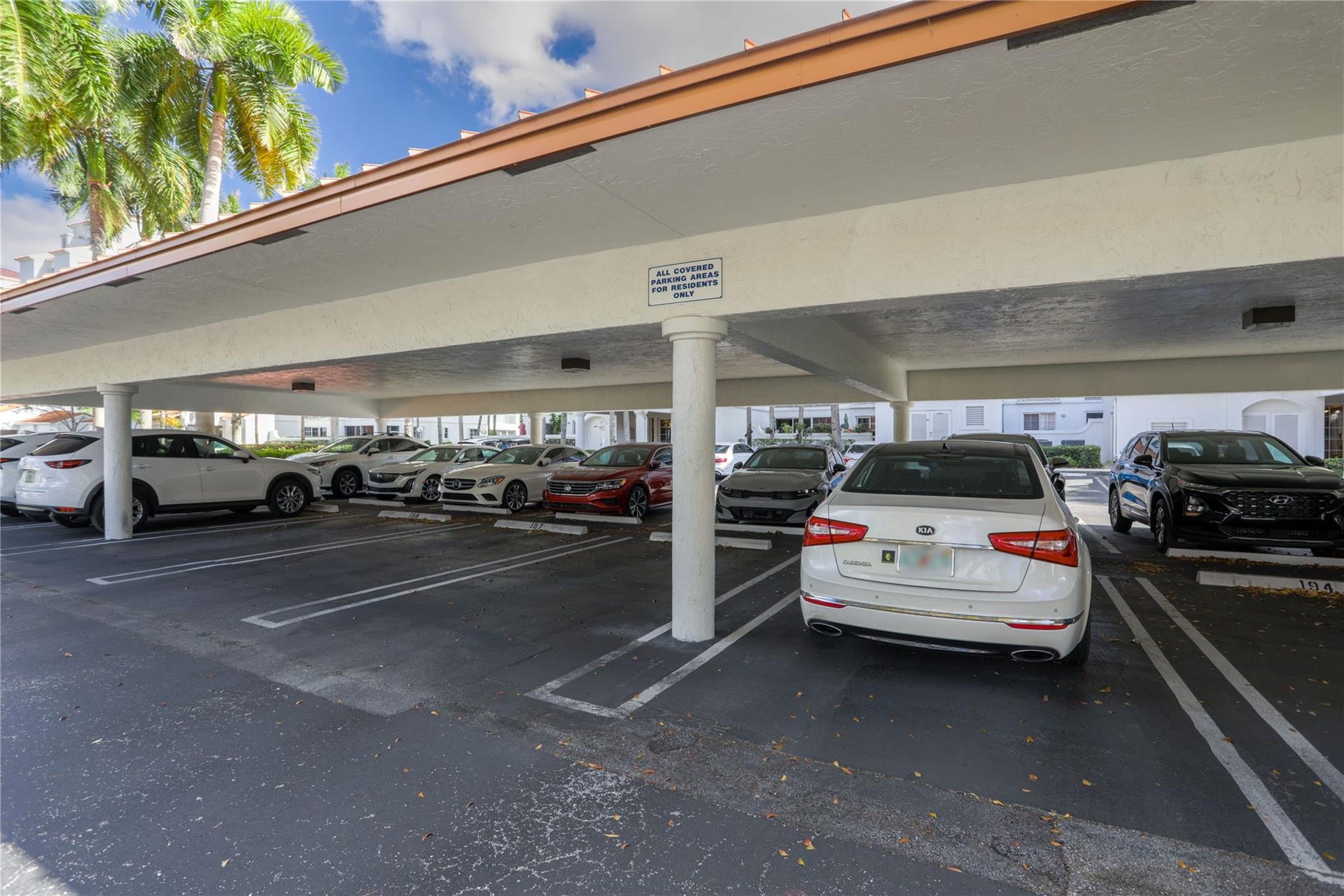 4112 W Palm Aire Drive, #121B, Pompano Beach, FL 33069 Designated covered parking space. Plenty of guest parking