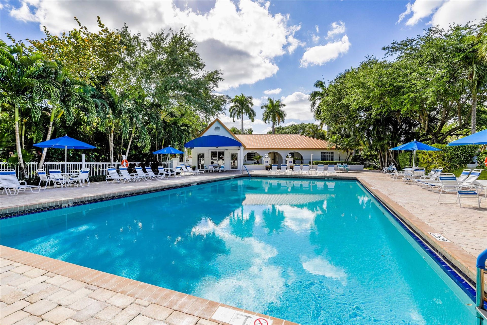 4112 W Palm Aire Drive, #121B, Pompano Beach, FL 33069 Pool at club house just steps away