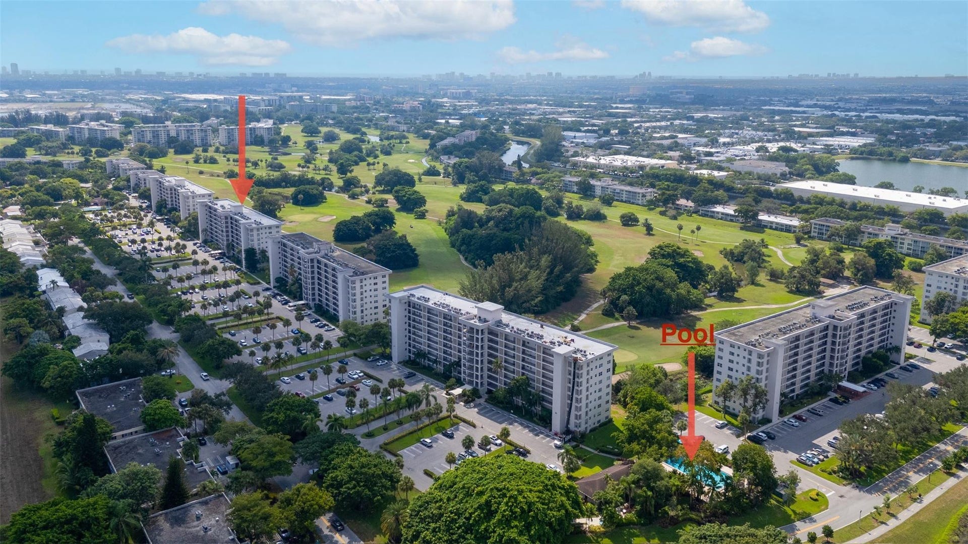 3100 N Palm Aire Drive, #803, Pompano Beach, FL 33069 There are three pool rec areas to use on this street.