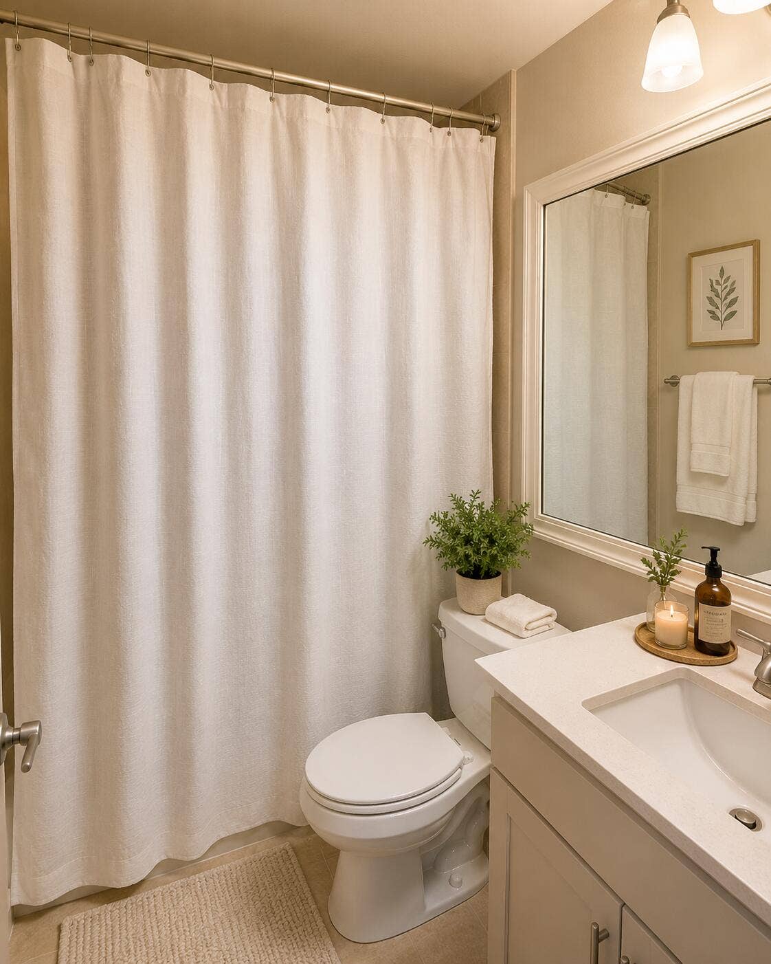 2098 SW 17th Drive, Deerfield Beach, FL 33442 Guest Bathroom Virtually Staged
