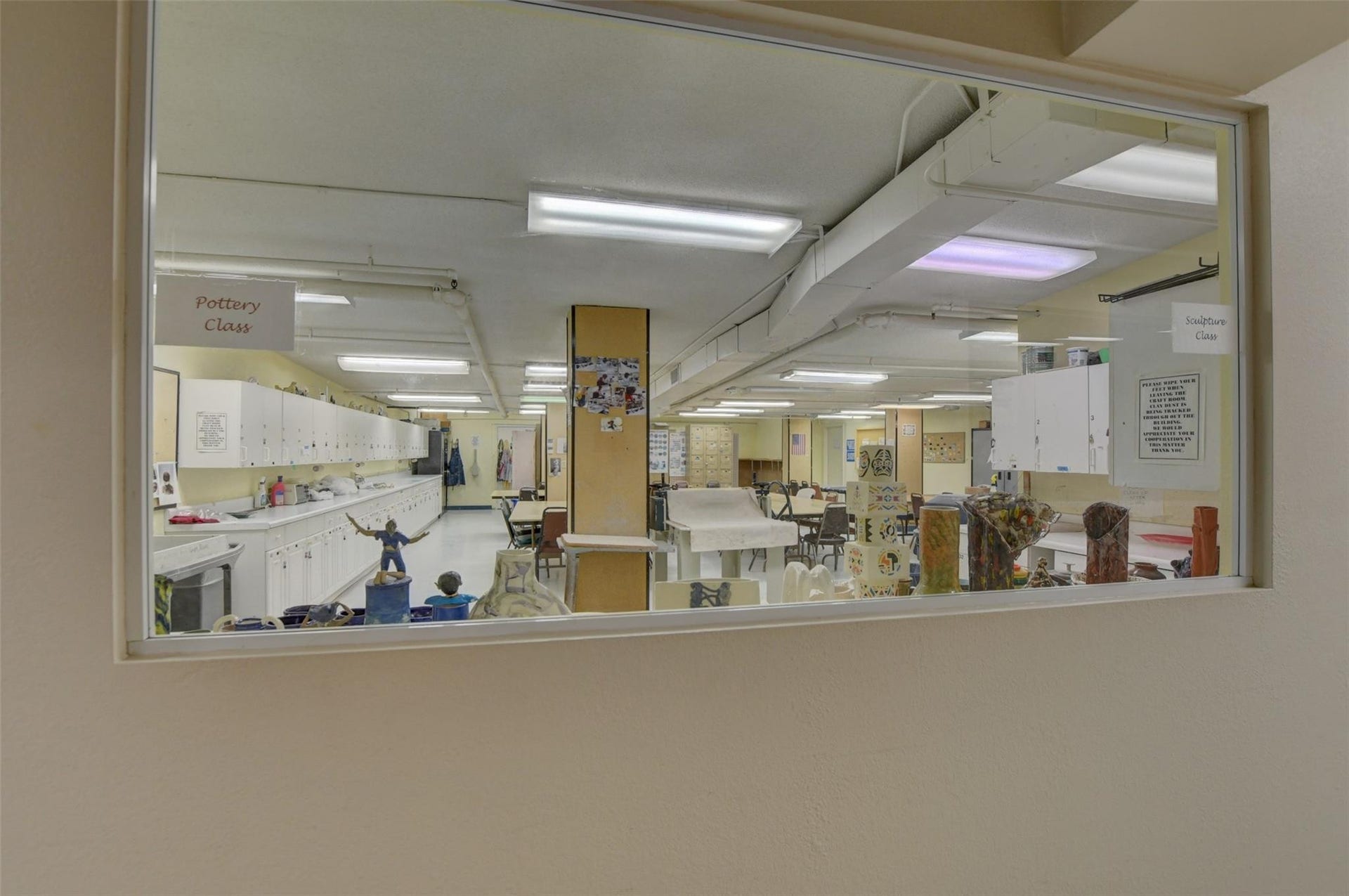 Pottery room