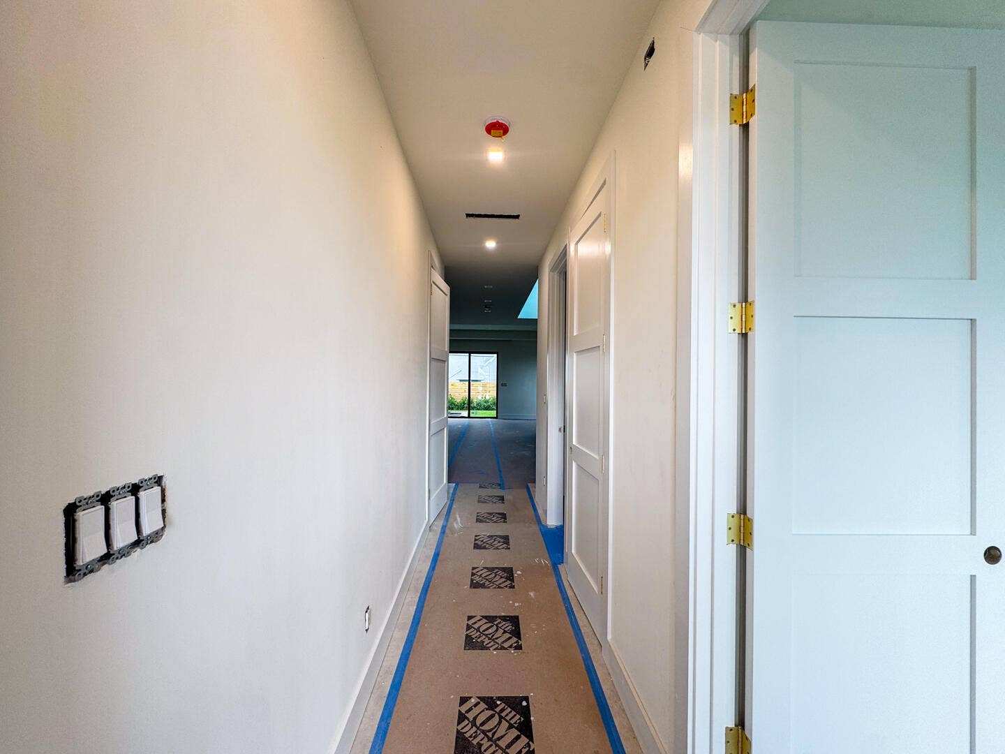 (as of April 8, 2026) standing an entry door, first bedroom is on right (or left, depending on unit)