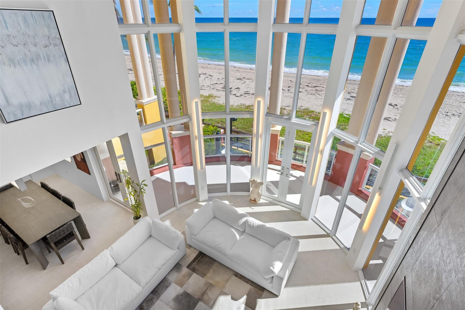 2140 N Ocean Boulevard, #V, Fort Lauderdale, FL 33305 View from third floor hallway