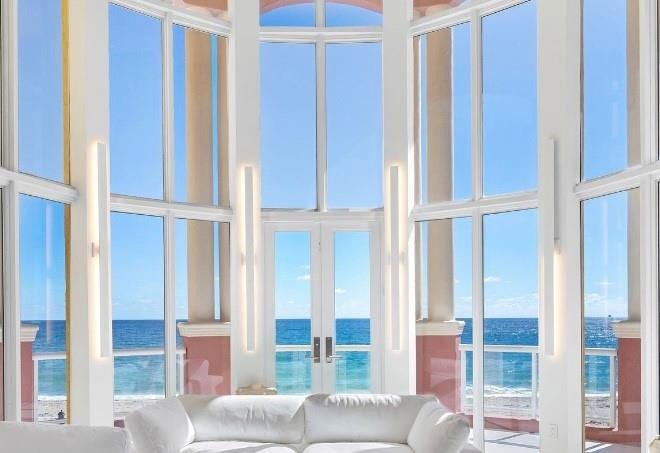 2140 N Ocean Boulevard, #V, Fort Lauderdale, FL 33305 Directly on the sandPrivate Townhome