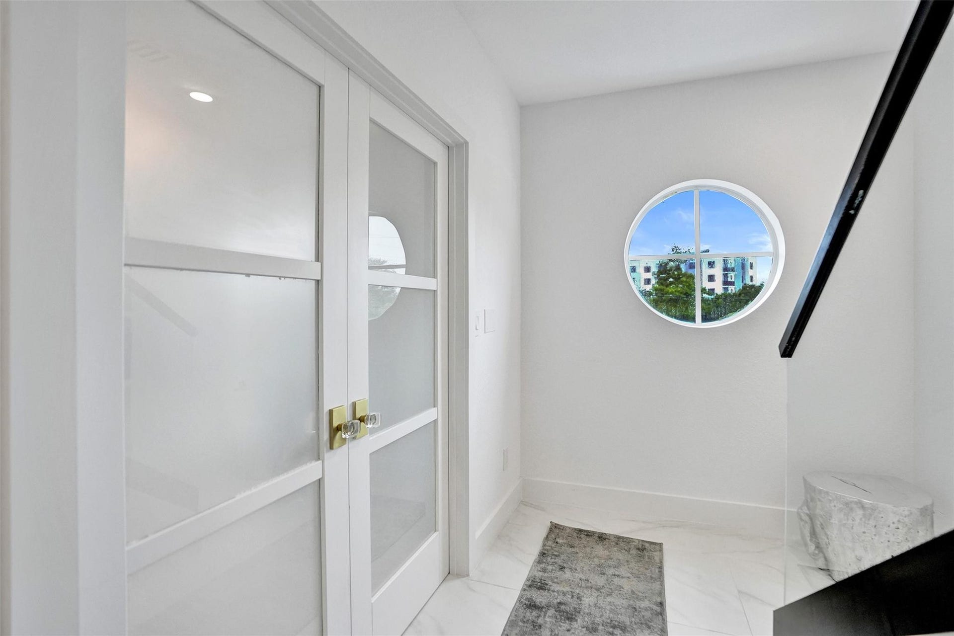Primary suite with French door entrance.