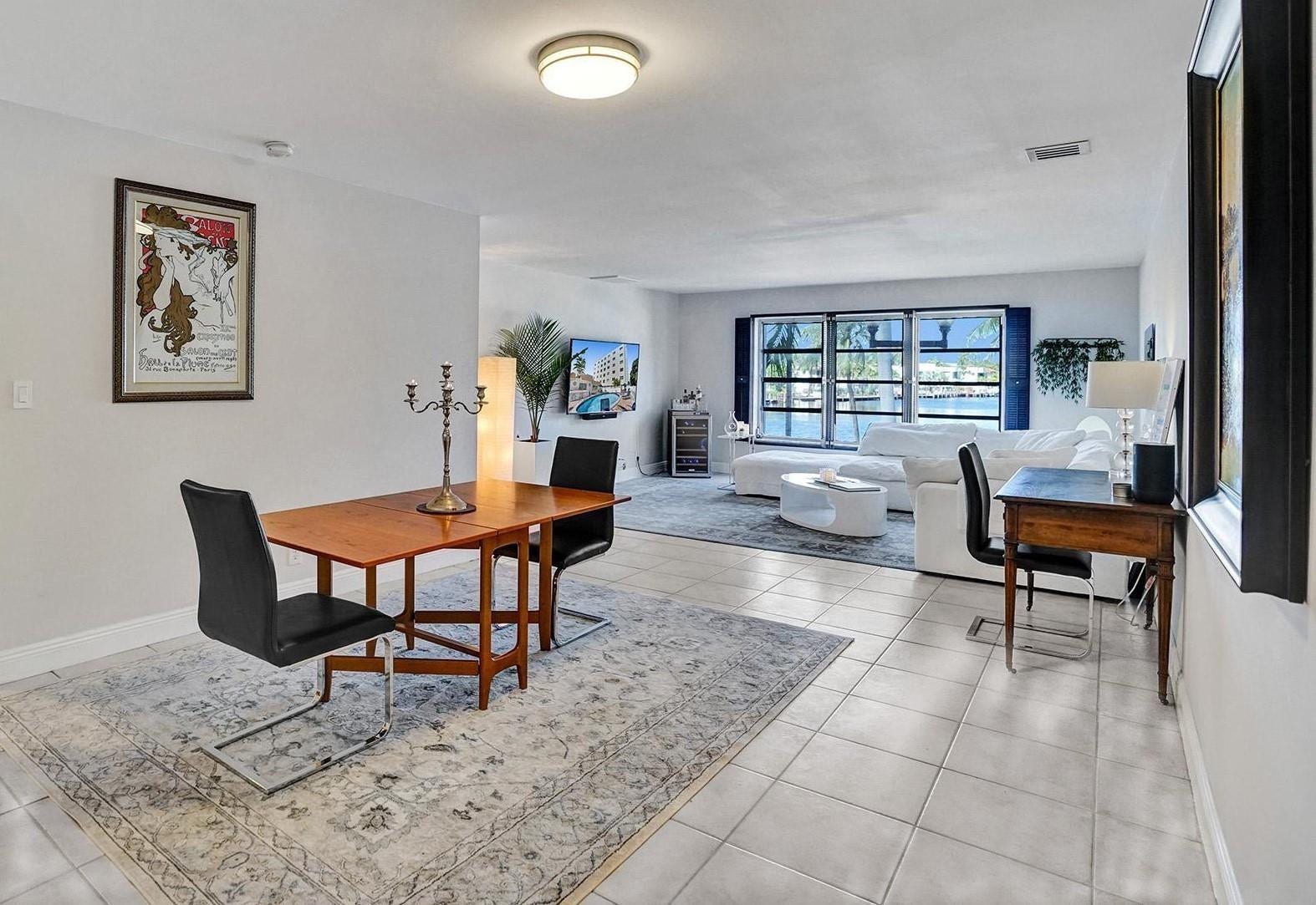 DINING AREA IS SPACIOUS