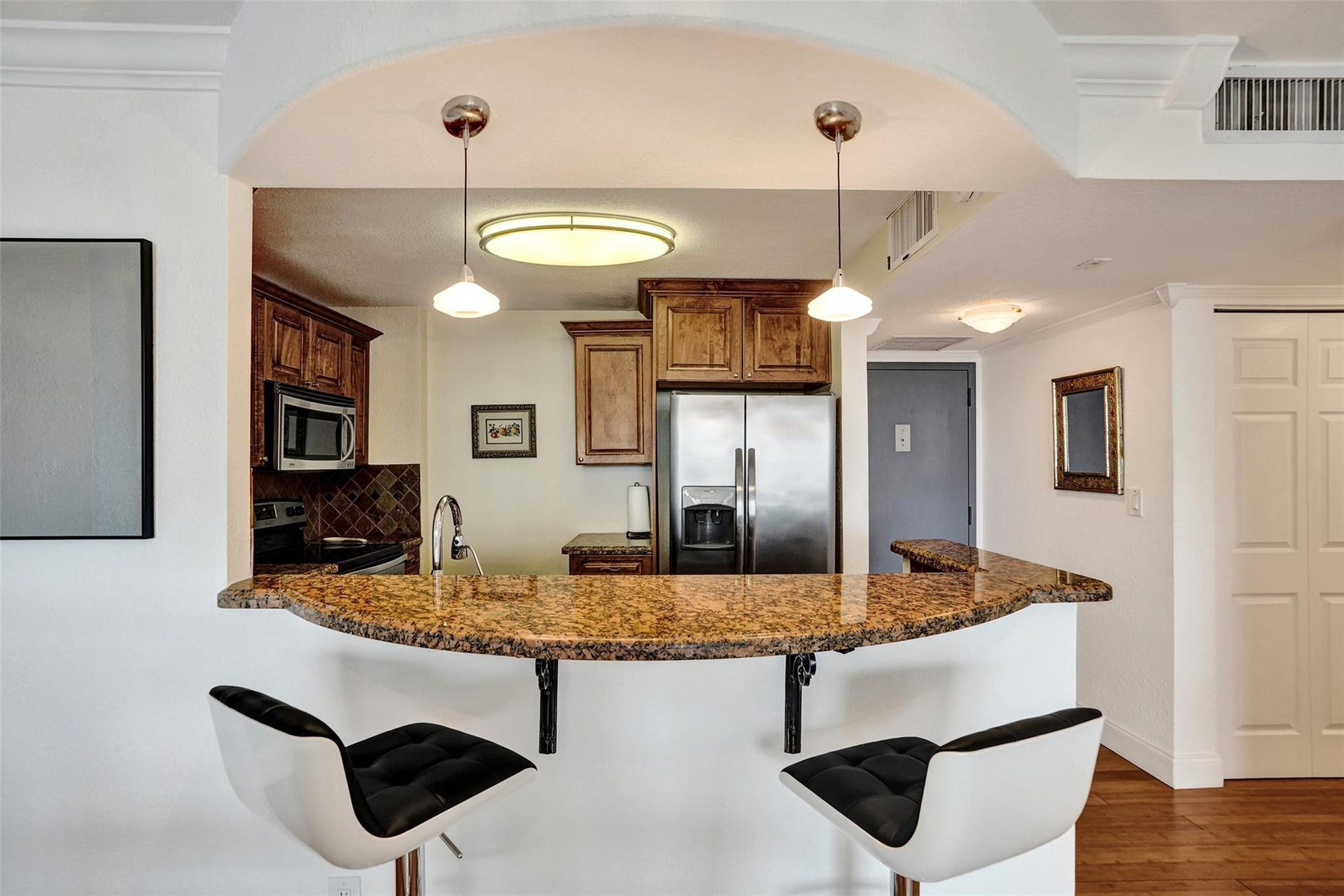 3015 N Ocean Boulevard, #15J, Fort Lauderdale, FL 33308 You can talk to chef while he is cooking