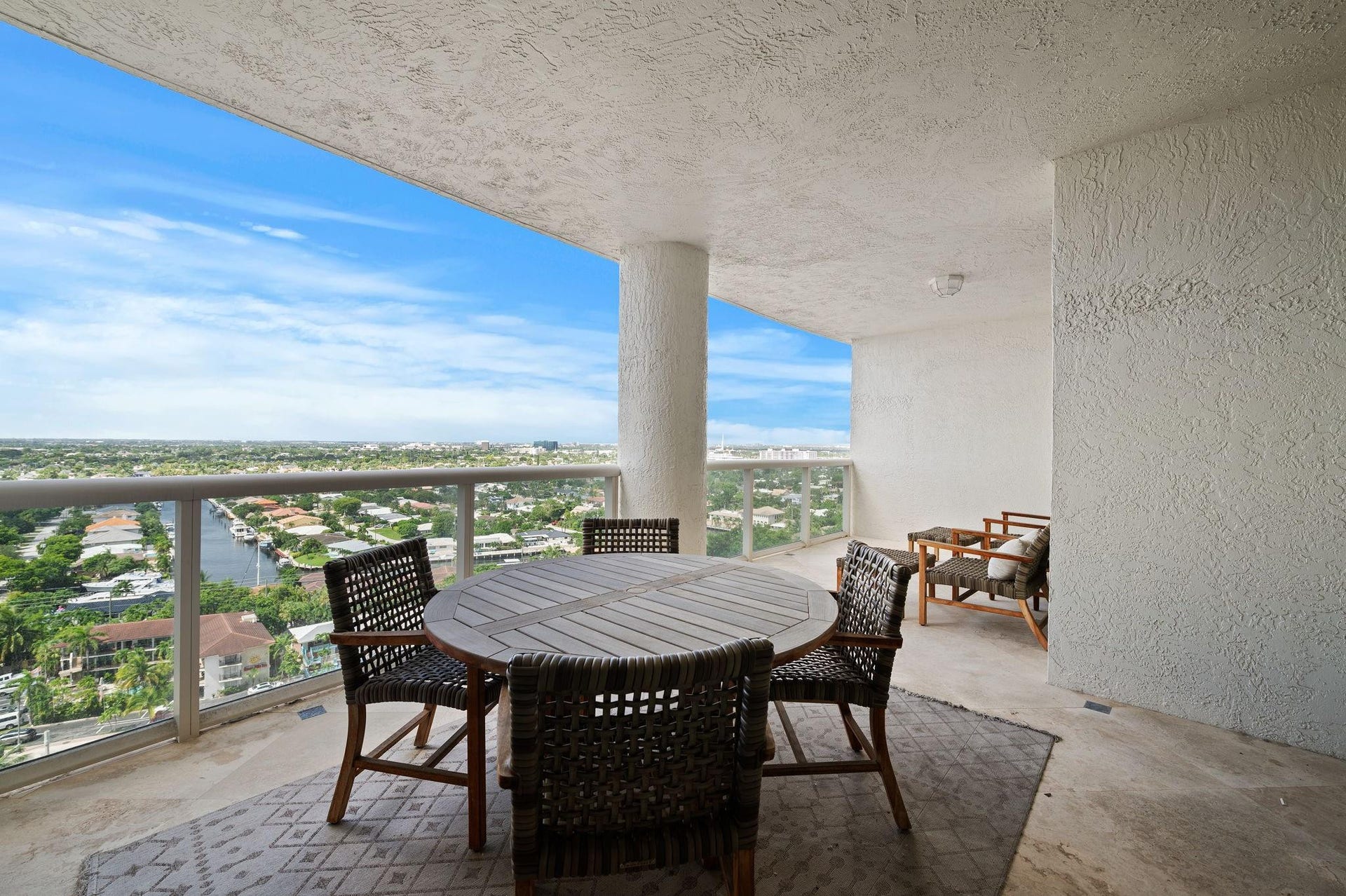 4240 Galt Ocean Drive, #1704, Fort Lauderdale, FL 33308 West Balcony