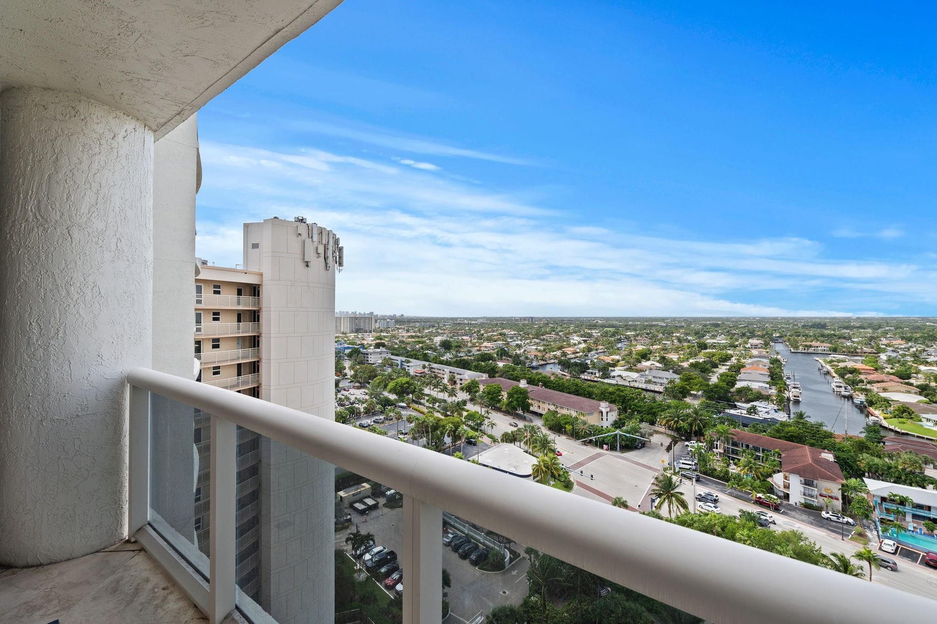 4240 Galt Ocean Drive, #1704, Fort Lauderdale, FL 33308 West Balcony View
