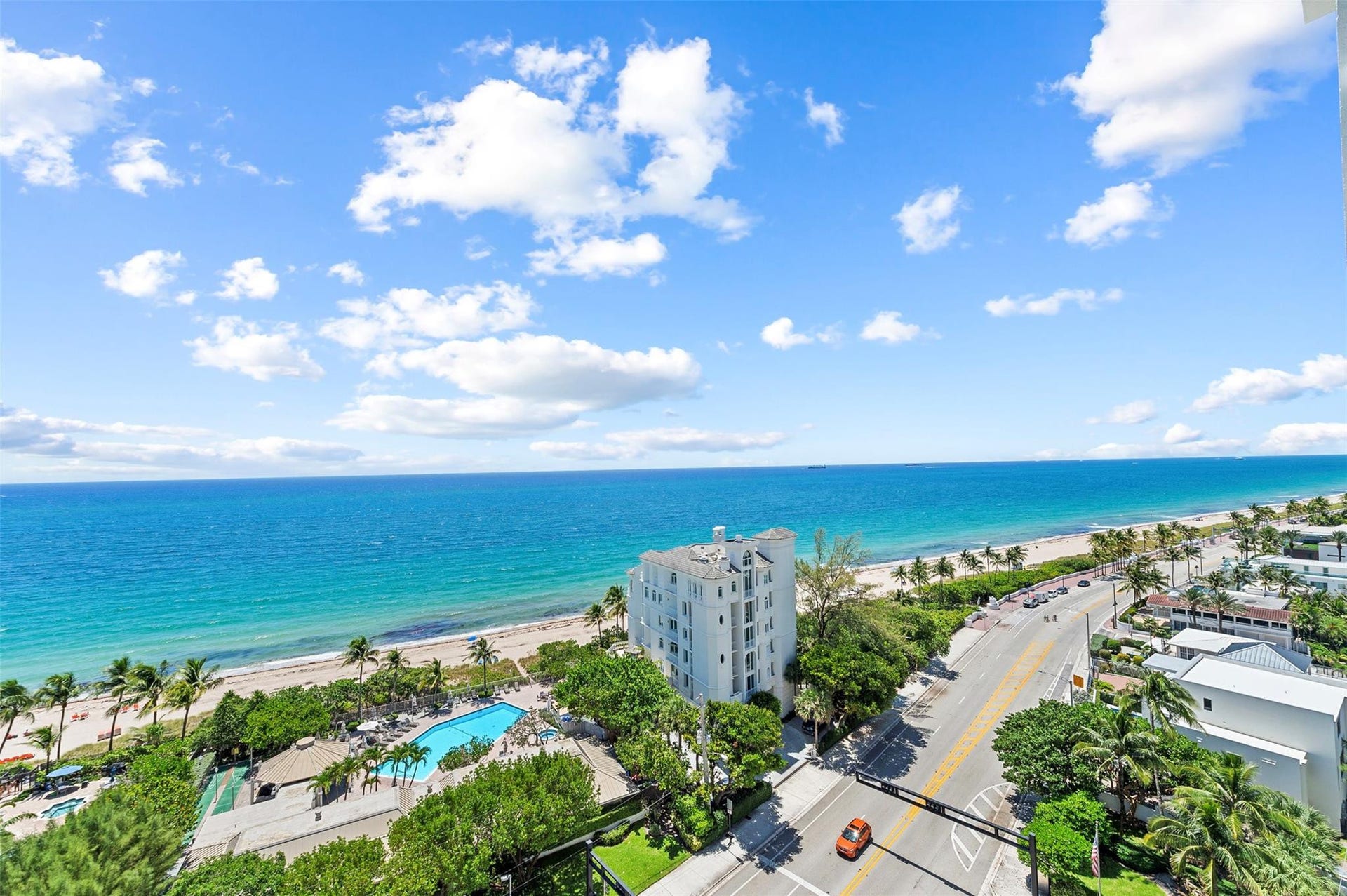 1905 N Ocean Boulevard, #14D, Fort Lauderdale, FL 33305 View from Balcony