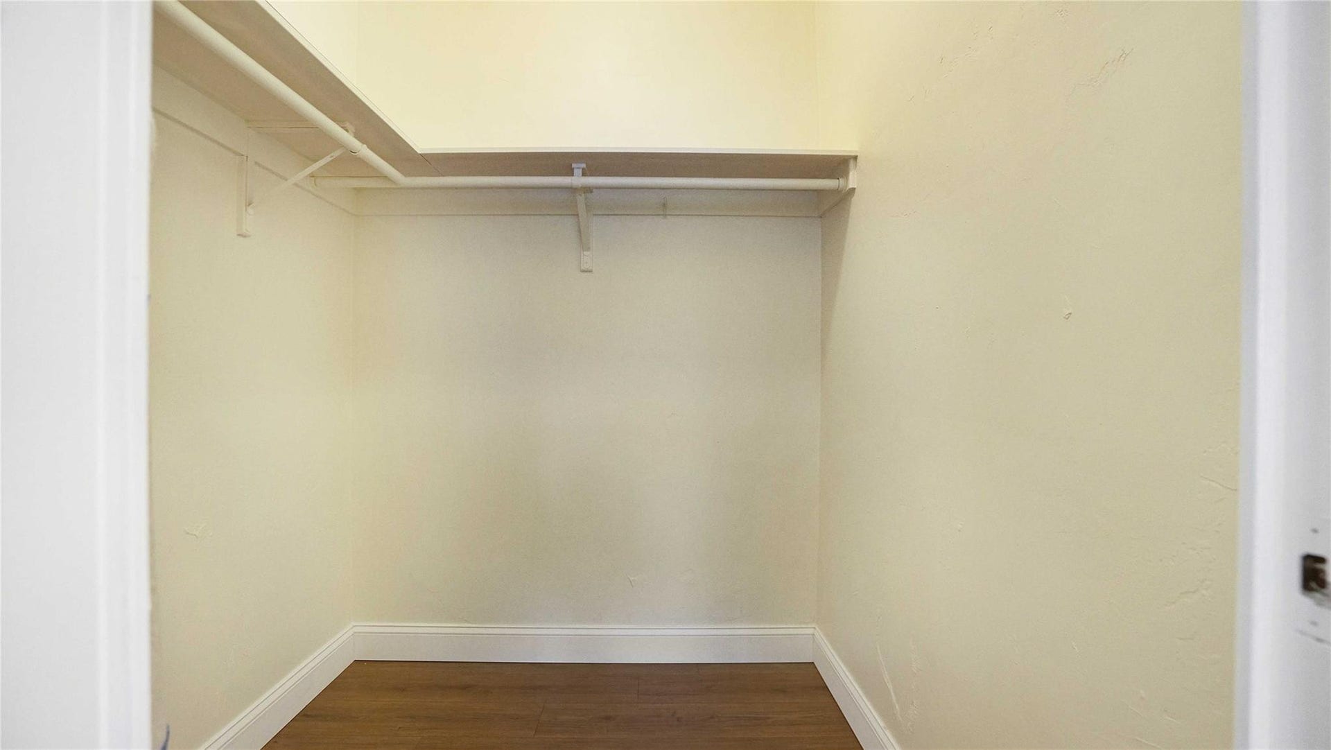 Primary bedroom closet
