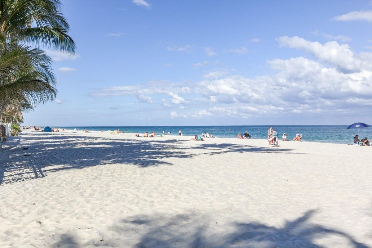 Sandy white beaches